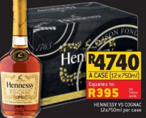 hennessy vs price in shoprite.